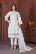 Pramukh Fab White Color Viscose Roman Kurta Set - Distacart