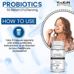 Vokin Biotech Probiotics 50 Billion CFU Multi Capsules