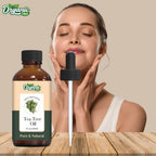 Organic Zing Tea Tree (Melaleuca Alternifolia) Oil | Pure & Natural Essential Oil for Aroma, Diffusers, Skincare & Haircare