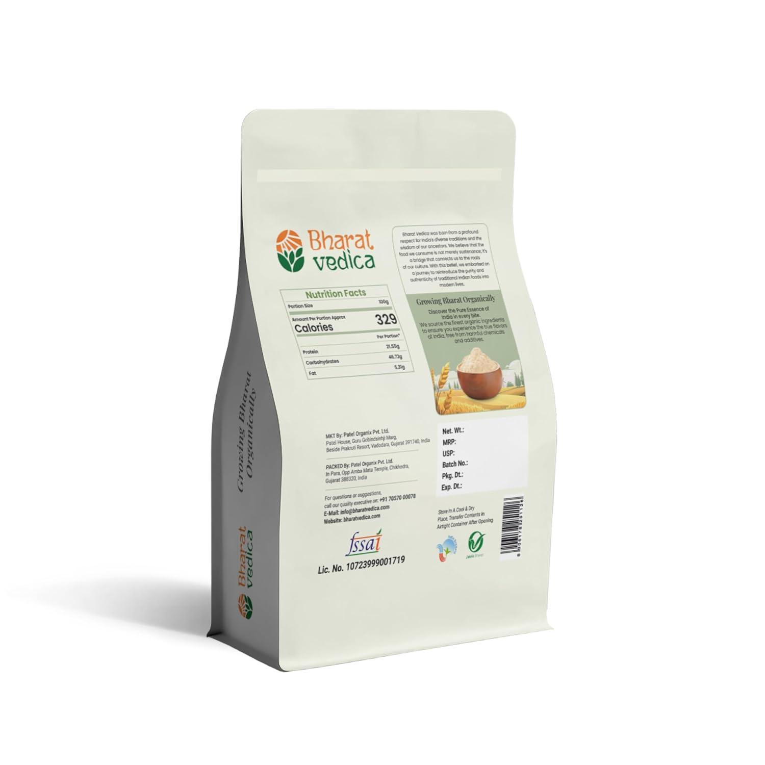 Bharat Vedica Organic Besan Flour - Organic Besan ka Atta - Distacart