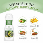 Nuerma Science Avocado Moisturizing Body Lotion for Dry & Sensitive Skin with 24 hr Nourishment