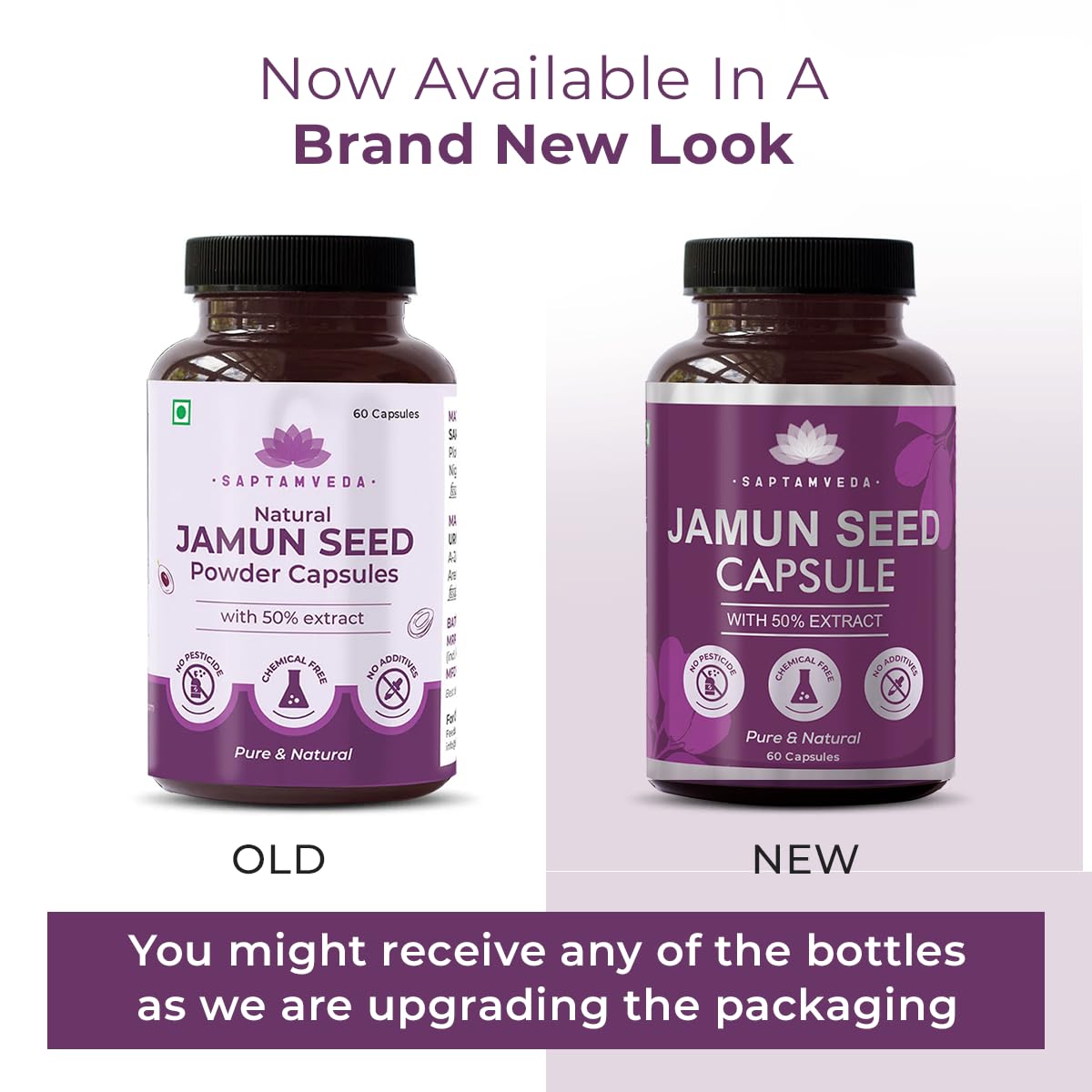 Saptamveda Natural Jamun Seed Capsules - Distacart