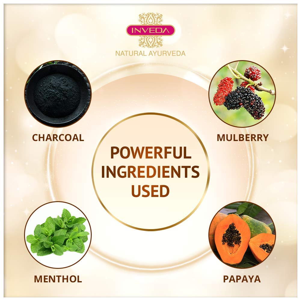 Inveda Active Charcoal Face Pack