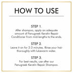 Nuerma Science Keratin Repair Fenugreek Hair Conditioner for Stronger, Thicker & Non-Frizzy Hair