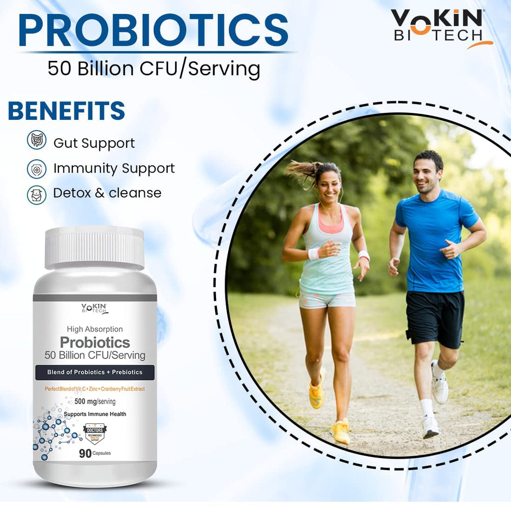 Vokin Biotech Probiotics 50 Billion CFU Multi Capsules