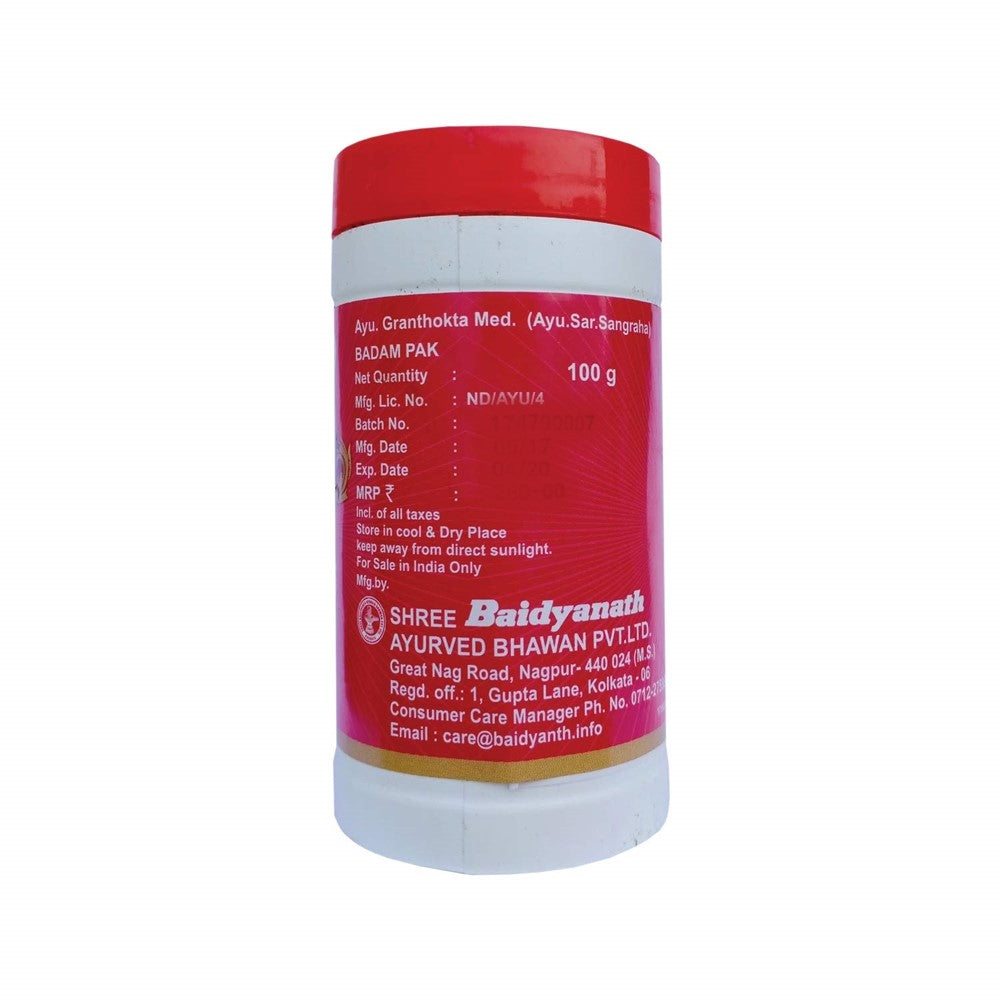 Baidyanath Badam Pak 100gm - Distacart