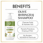 Nuerma Science Keratin Repair Natural Hairfall Control Olive Bhringraj Shampoo