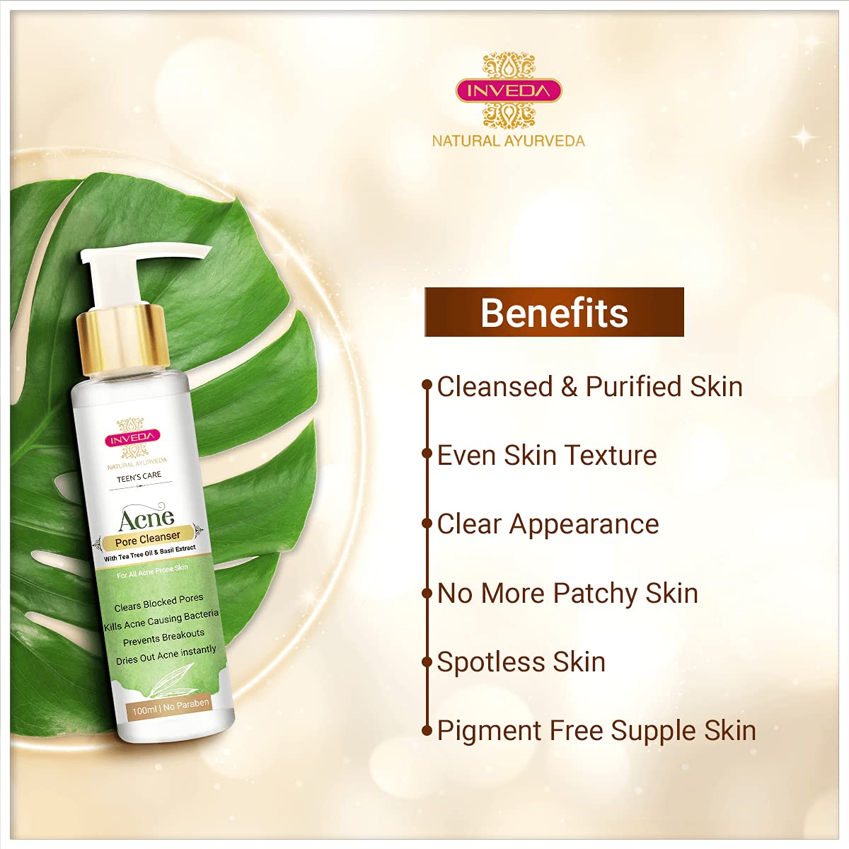 Inveda Teen's Care Acne Pore Cleanser
