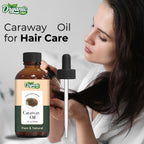 Organic Zing Caraway (Carum carvi) Oil | Pure & Natural Essential Oil for Skincare, Hair Care, Aroma & Diffuser