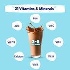 Gritzo Supermilk Height+ For 2-6Y Boys/Girls - Double Chocolate Flavor - Distacart