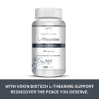 Vokin Biotech L-Theanine-Support Relaxation - 90 Vegetarian Capsules