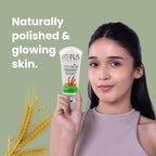 Lotus Herbals WhiteGlow Skin Brightening Oatmeal & Yogurt Gentle Exfoliator Scrub
