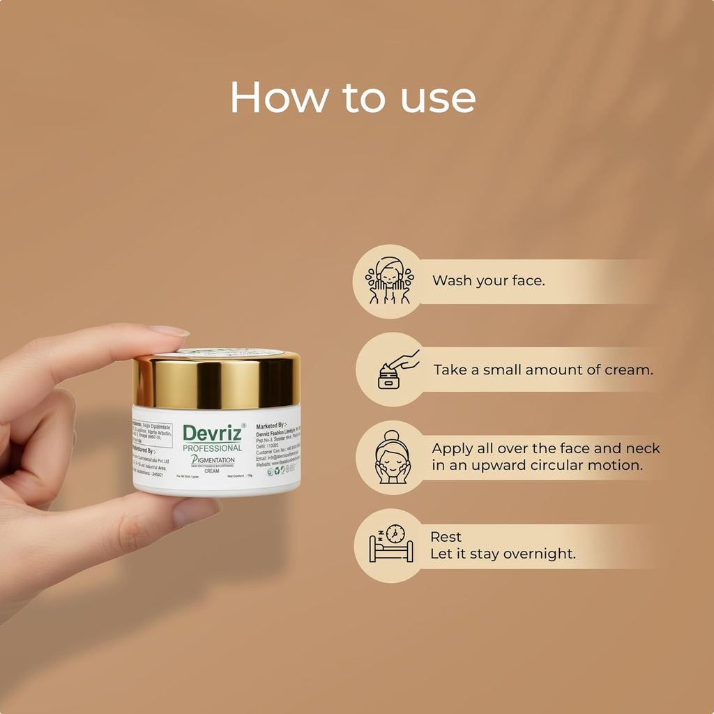 Devriz Professional Pigmentation Removal Cream Night Cream