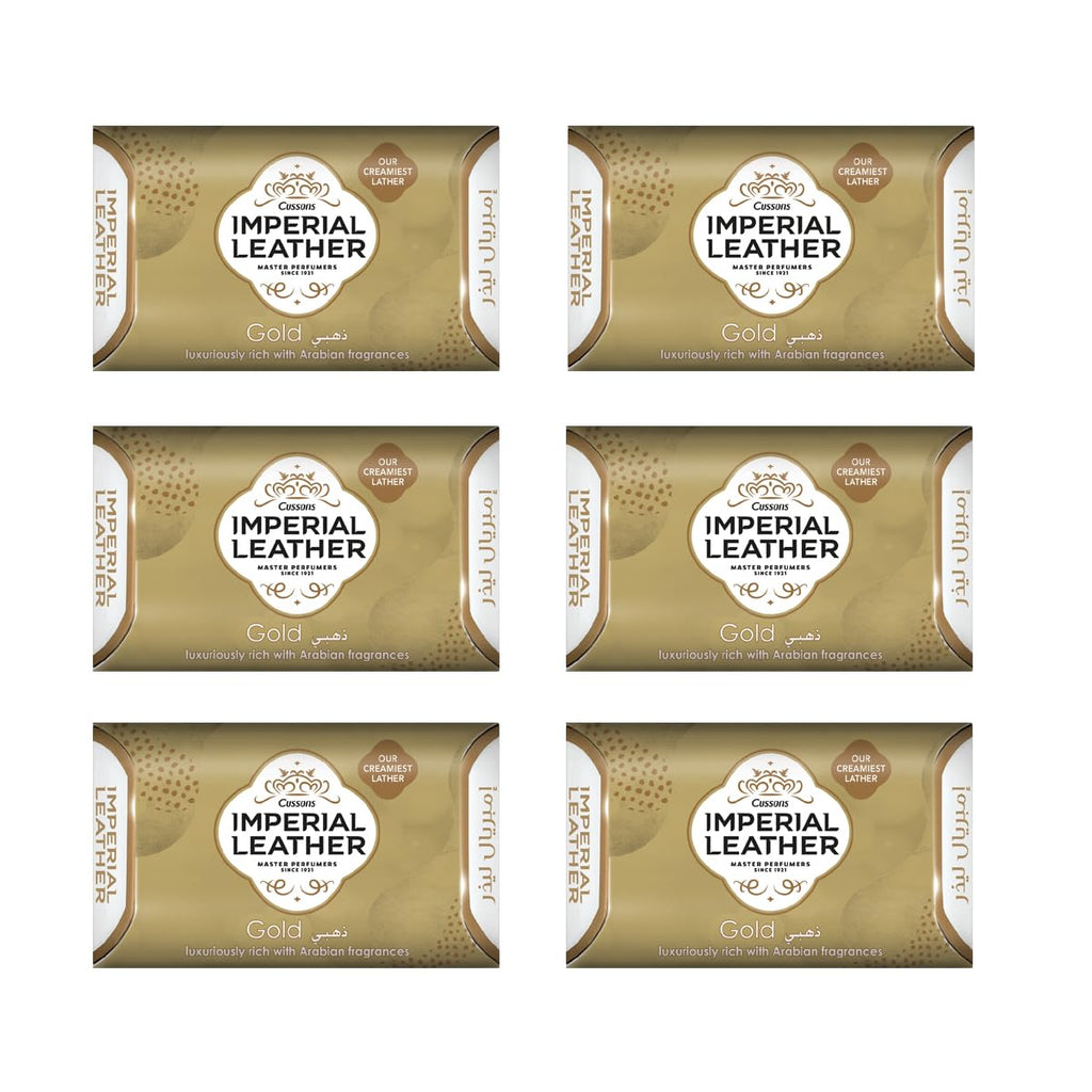 Cussons Imperial Leather Gold Soap Luxuriously Rich With Arabian Fragrances