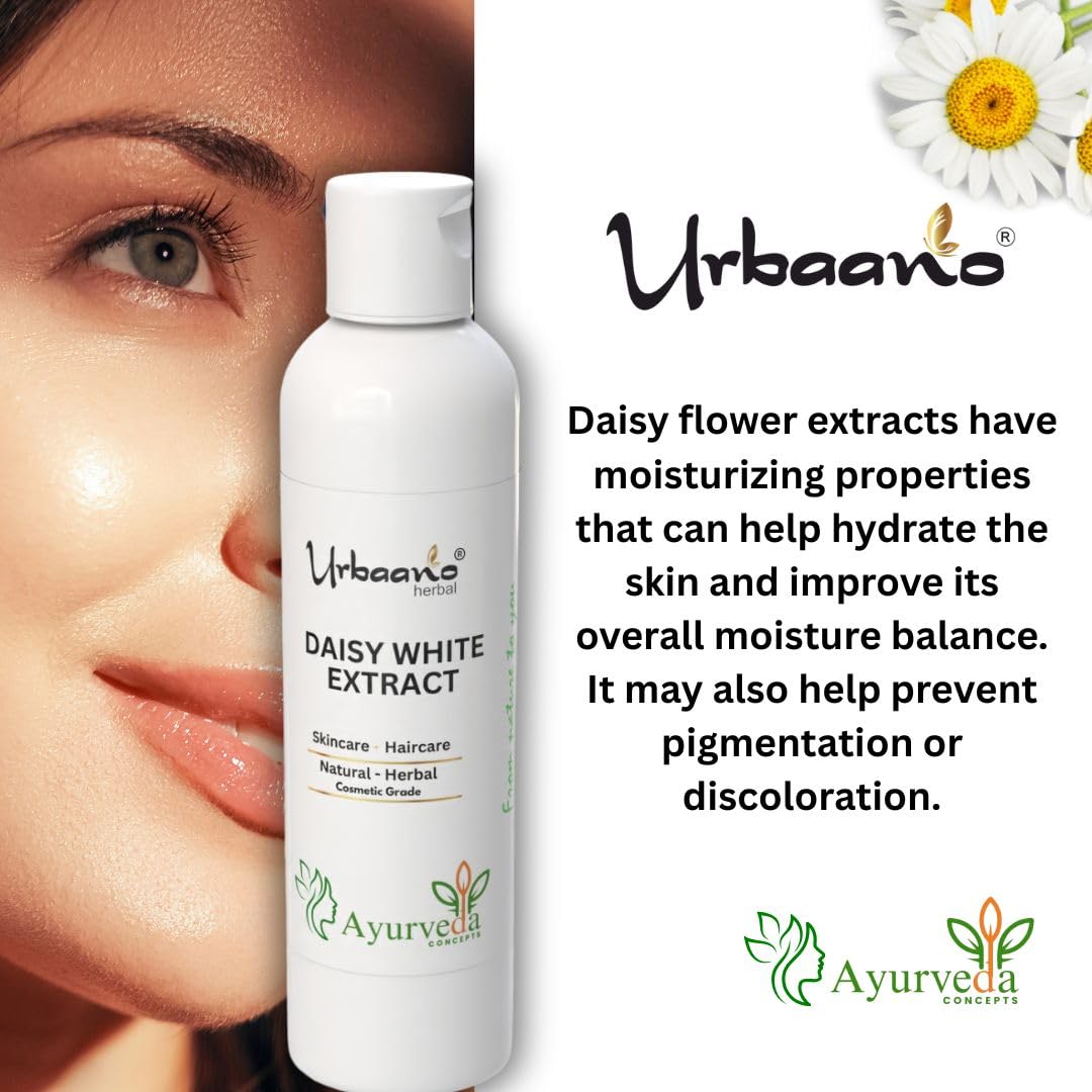 Urbaano Herbal Daisy Flower Extract Natural For Skin Care Products