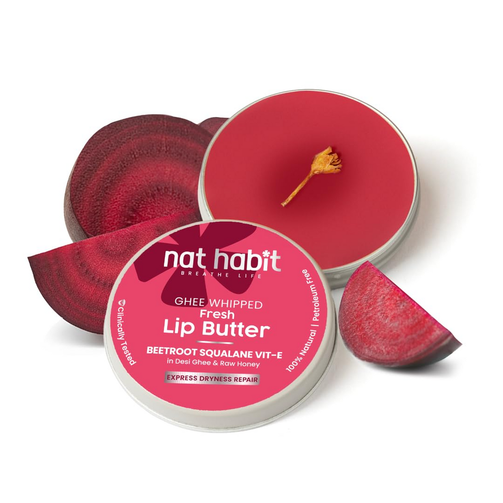 Nat Habit Beetroot Crush Lip Balm - Distacart