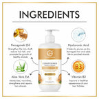 Nuerma Science Keratin Repair Fenugreek Hair Conditioner for Stronger, Thicker & Non-Frizzy Hair