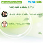 Mamaearth Vitamin C Face Toner And Face Wash