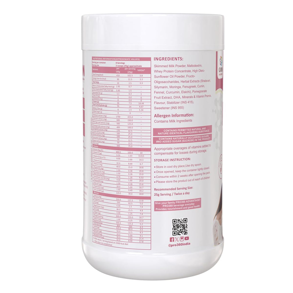 Pro360 Lacton Protein Powder - Distacart