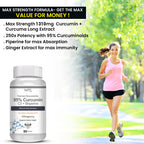 Vokin Biotech Curcumin C3+ Bioperine 1310mg Supports Mental Health