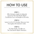 Nuerma Science Keratin Repair Tea Tree Hair Conditioner for Dandruff & Repair Damaged Hair