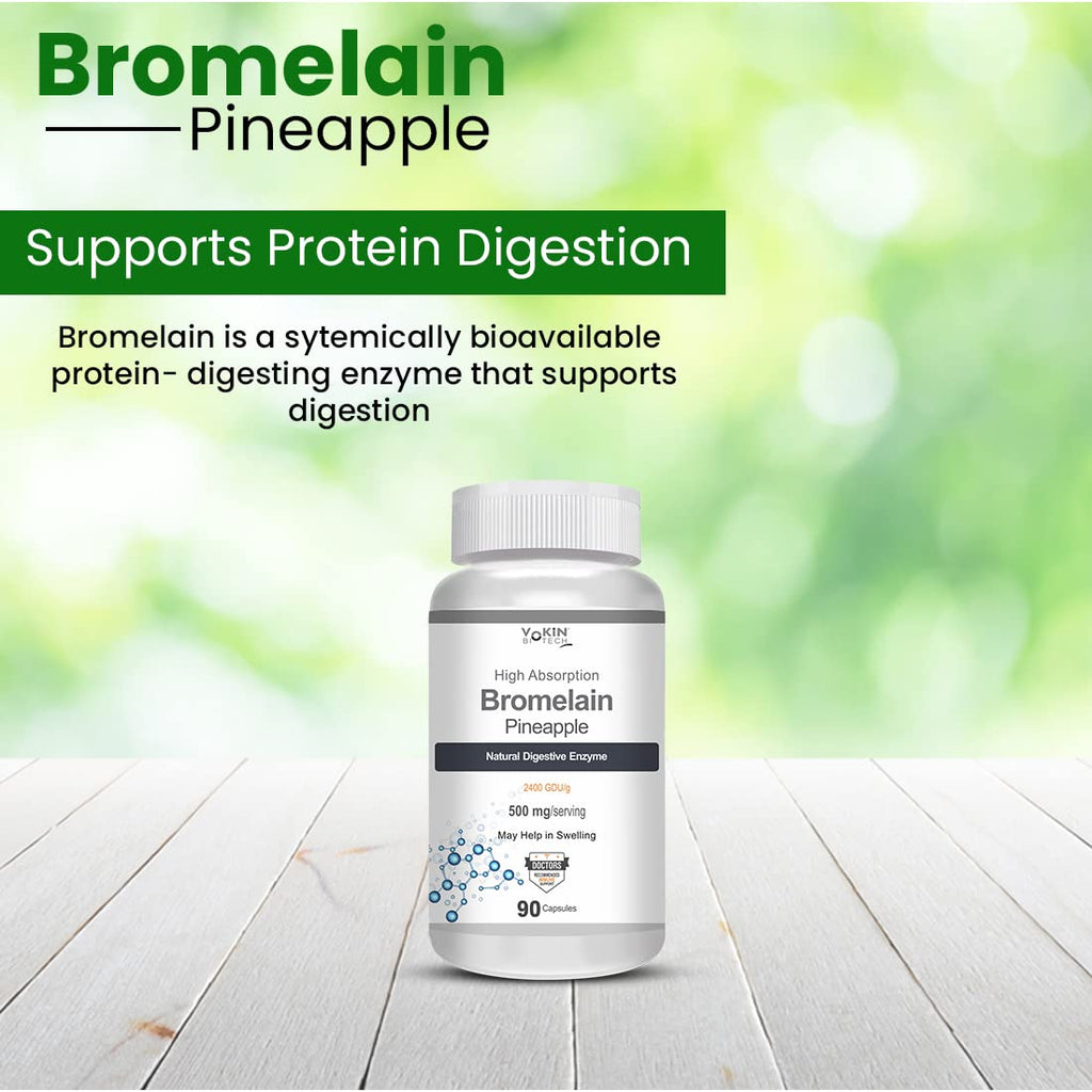 Vokin Biotech Bromelain Pineapple Capsules