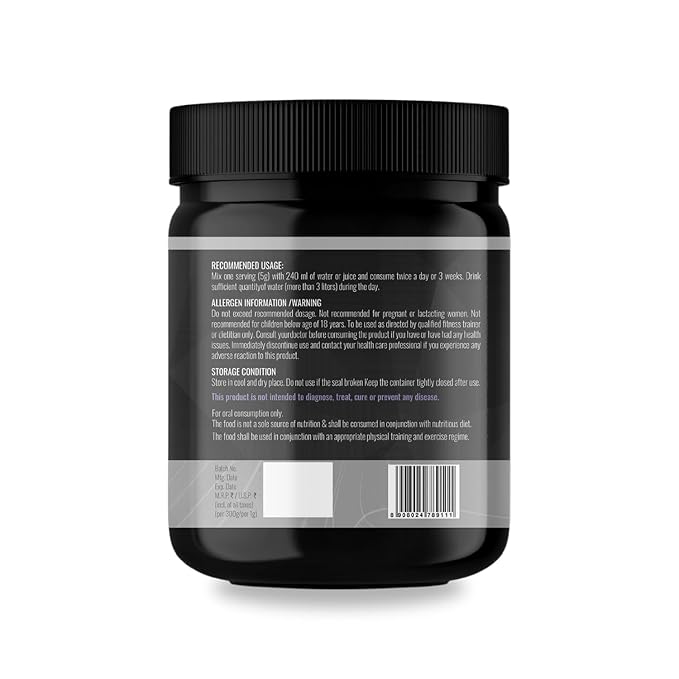 BOOSTIQ L-Glutamine Powder - Unflavoured