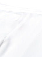 Juniper Women's White Solid Rayon Ankle-Length Slim Fit Pants