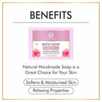 Nuerma Science Rose Bath Soap | Keeps Skin Soft & Moisturized - Distacart