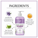 Nuerma Science Lavender Body Wash | For Soothing & Relaxing Body