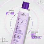 Schwarzkopf Professional Bonacure Frizz Away Shampoo With Babassu Oil