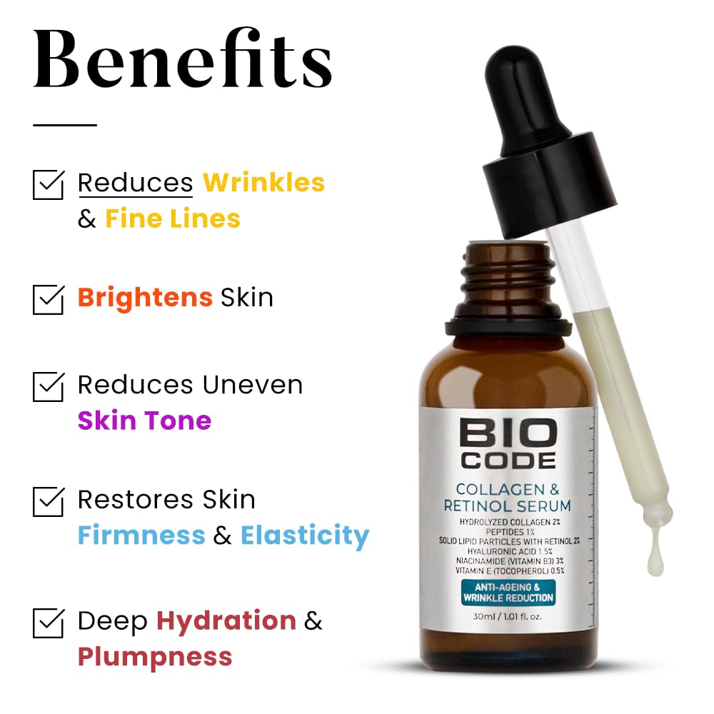 Bio Code Hydrolyzed Collagen & Retinol Serum