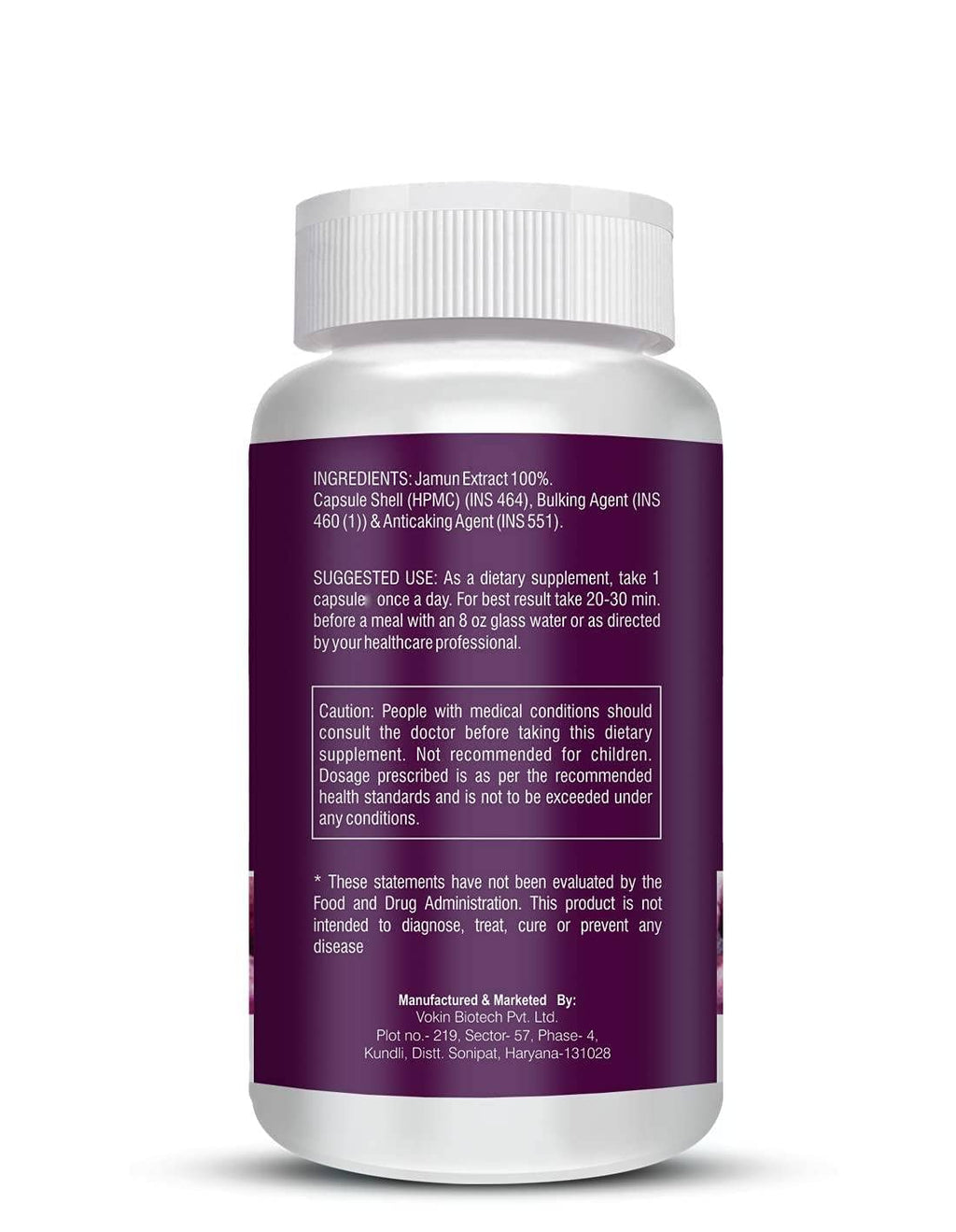 Vokin Blood Sugar Health Supplements For Men & Women