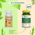 Pure Nutrition Vitamin D3 + K2 Tablets - Distacart
