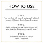 Nuerma Science Hibiscus Hair Shampoo with Keratin Repair (SLS Free)