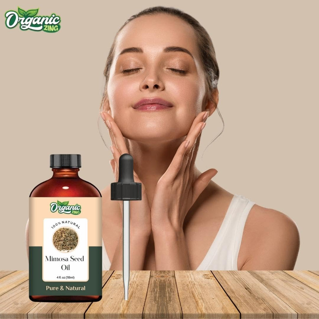 Organic Zing Mimosa Seed (Acacia dealbata) | Pure & Natural Essential Oil for Aroma & Diffusers, Skincare, Massage