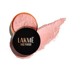 Lakme Rose Face Powder With Sunscreen - Warm Pink - Distacart