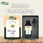 Organic Zing Davana (Artemisia Pallens) Oil | Pure & Natural Essential Oil for Skincare, Aroma and Diffusers