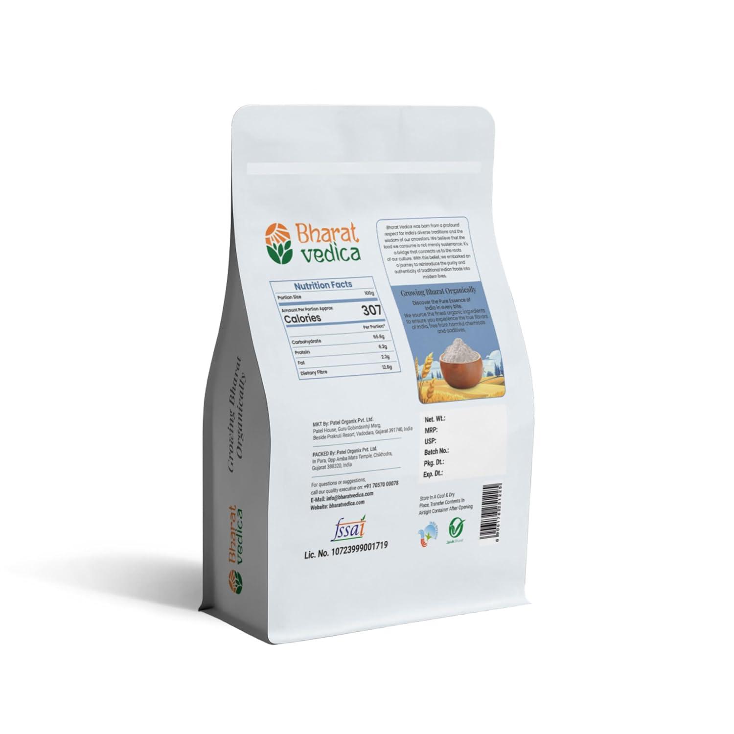 Bharat Vedica Organic Barnyard Millet Flour - Organic Sava ka Atta - Distacart
