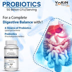 Vokin Biotech Probiotics 50 Billion CFU Multi Capsules