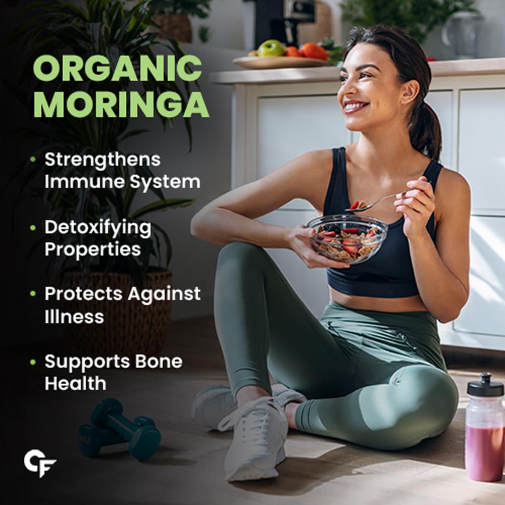 Carbamide Forte Organic Moringa Leaf Powder - Distacart