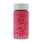 crimson pink sprinkles bottle for decoration bottle 100 g