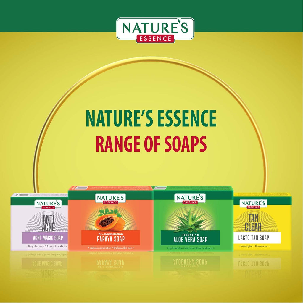 Nature's Essence Caressence Lacto Tan Removal Bathing Soap - Distacart