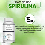 Vokin Biotech Spirulina- Support Heart Health and Liver Health -800mg