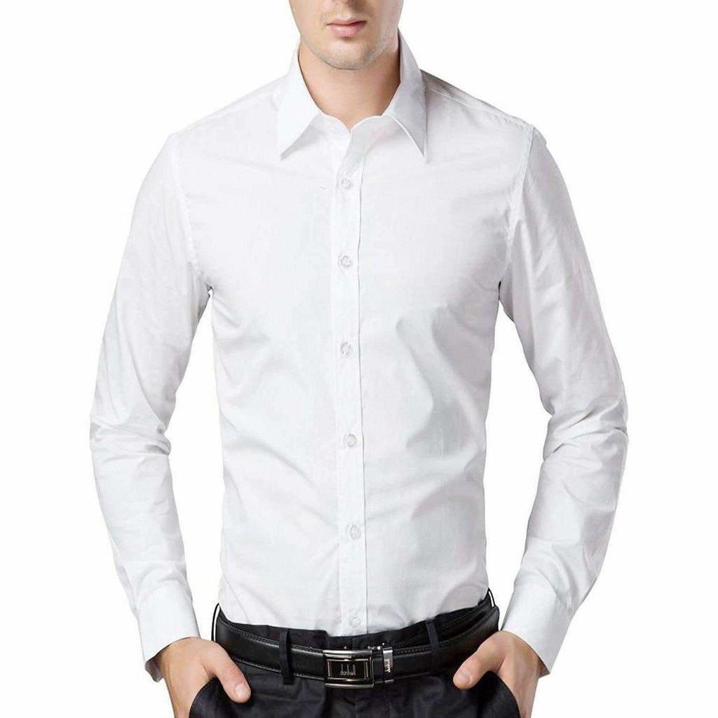 Men's Cotton Solid Full Sleeve Shirts - Distacart