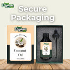Organic Zing Coconut (Cocos Nucifera) Oil | Pure & Natural Carrier Oil for Skincare, Hair Care and Massage