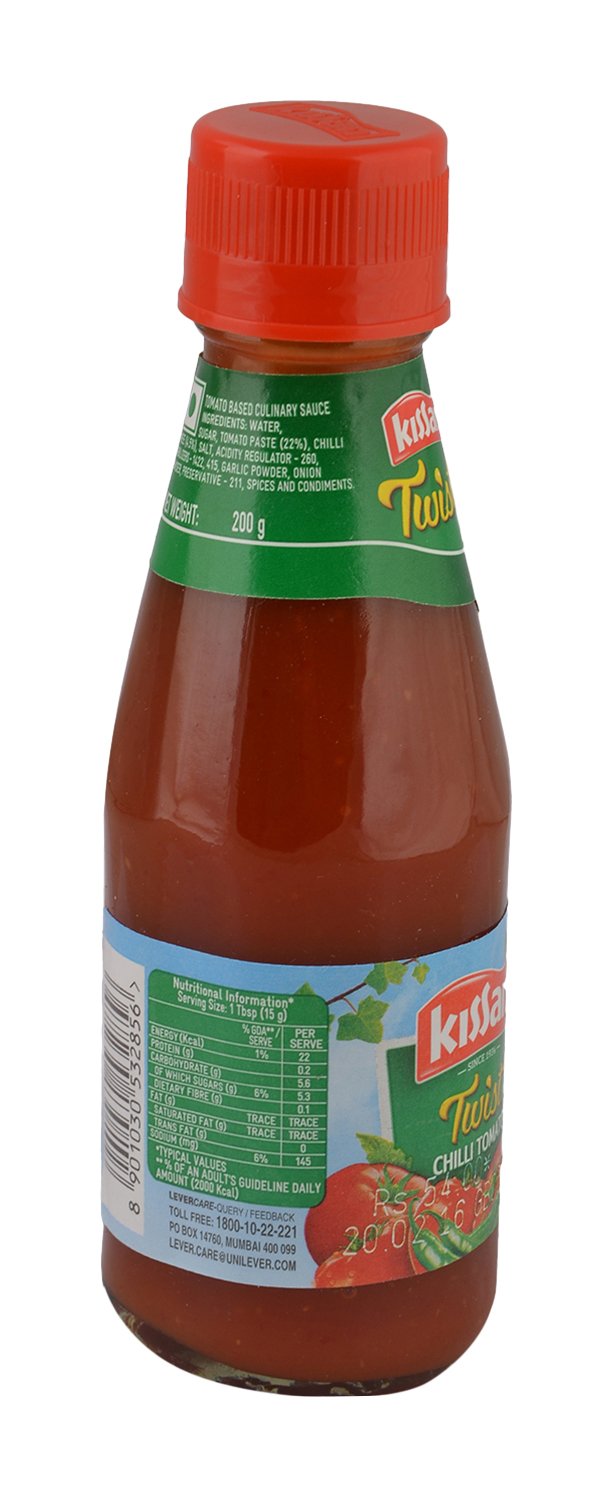 Kissan Ketchup - Twist Tomato Chilli - Distacart