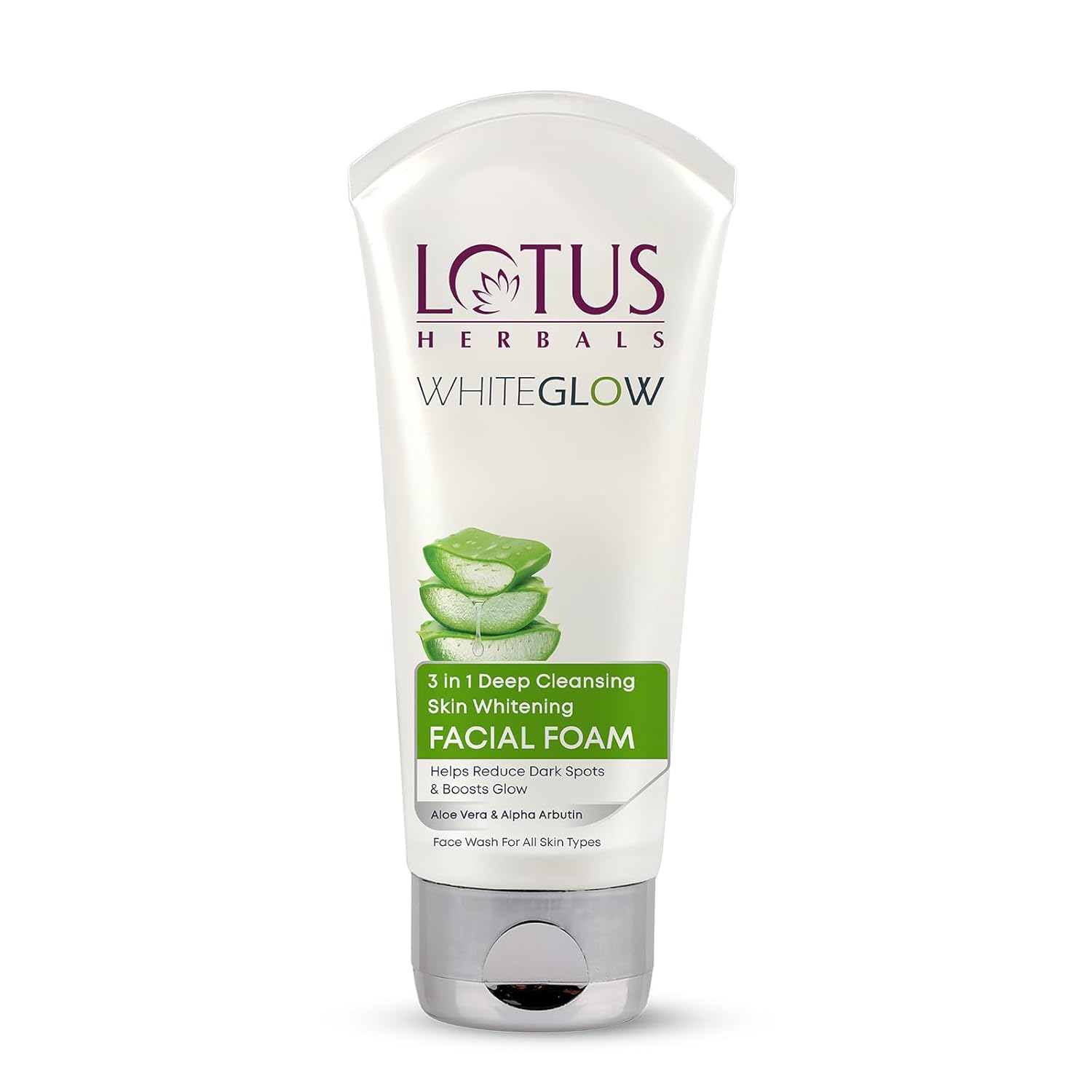 Lotus Herbals WhiteGlow 3-In-1 Deep Cleansing Skin Whitening Face Wash