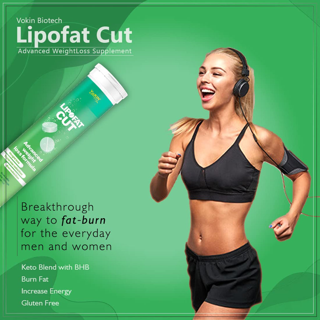 Vokin Biotech LipoFat cut Dietary Supplement Effervescent Water Soluble Tablets