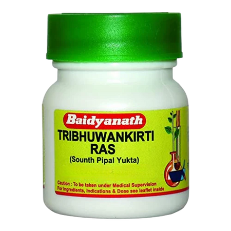 Baidyanath Tribhuvankirti Ras Tablets